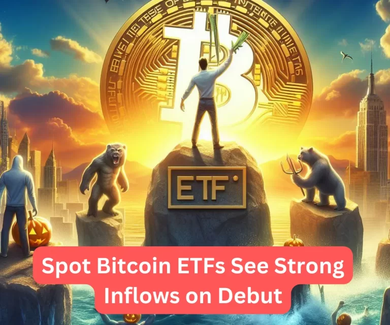 Spot Bitcoin ETFs See Strong Inflows on Debut